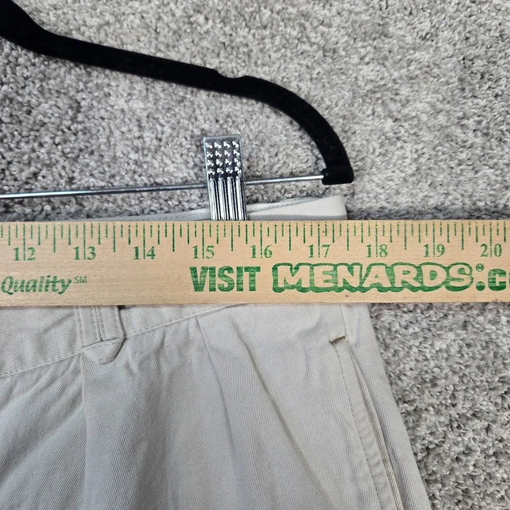 J Crew Wallace & Barnes Double pleated Chino Pant Linen blend 34x32 button fly